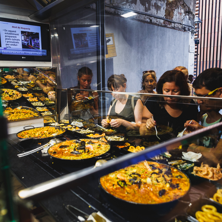 Patata Santa Paella Boqueria